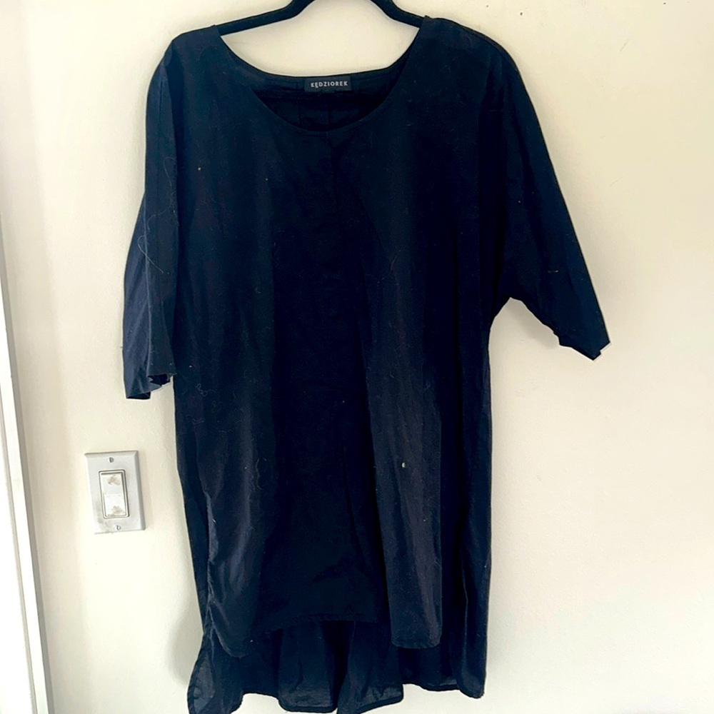 Kedziorek Asymmetrical Linen tunic